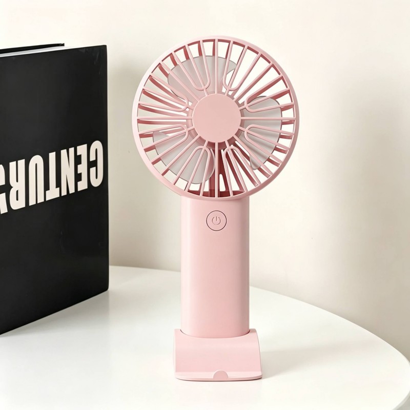USB įkraunamas mini rankinis ventiliatorius